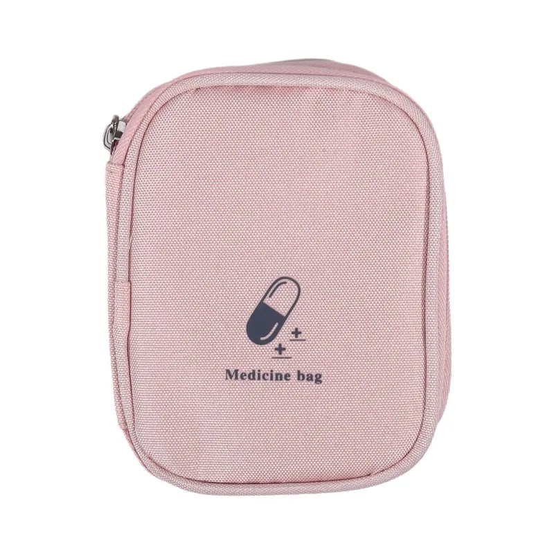 First Aid Medicine Bag Portable Medicine Storage Box Emergency Kits Pills Package Container For Home Travel Office