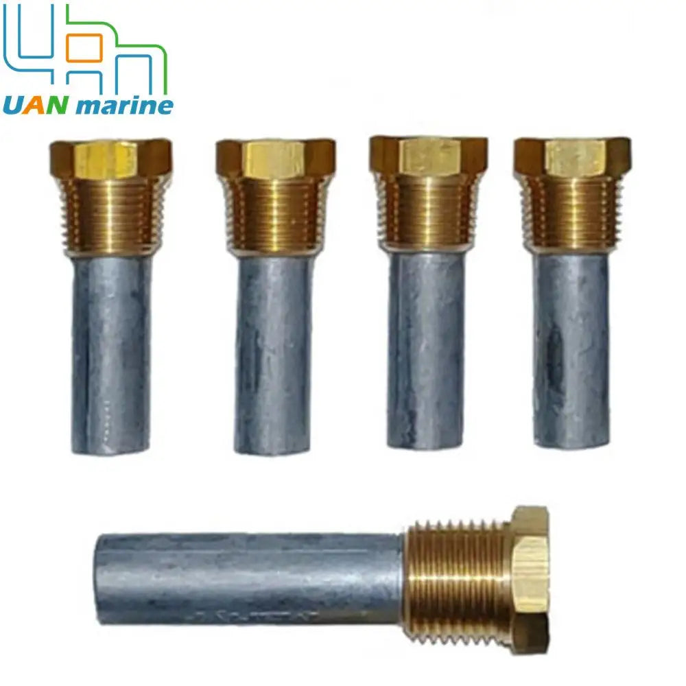 Pencil Anode Kit For Yanmar 4LHA-HTE 6LP 6LY 6LPA-STP 6LPA-STZP Replaces 119773-92600 Oil Cooler zincs Marine Engine