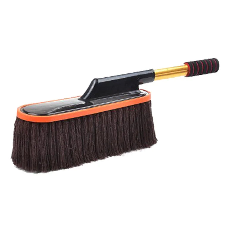 Car Washing Mop Scalable Handle Dust Remover Wax Brush Microfiber Car Cleaning Kit Soft Hair Cleaning Duster Brushes Wash Tool