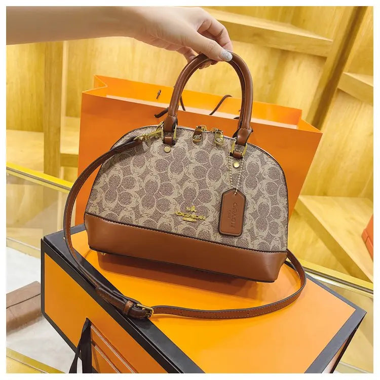 Stylish Designer Textured Diaper Bag For Women Luxury Leather Tote Large Capacity Elegant Crossbody Shoulder Bag Casual