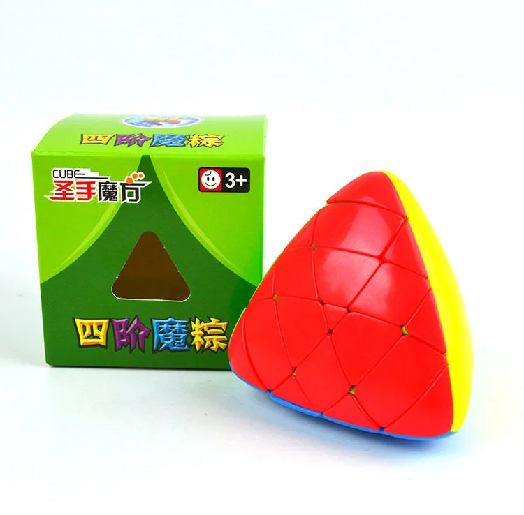 SengSo 10x10 Zongzi Cube 9x9 8x8 Pyramid Cube 234567 Irregular High-difficulty Educational Toy