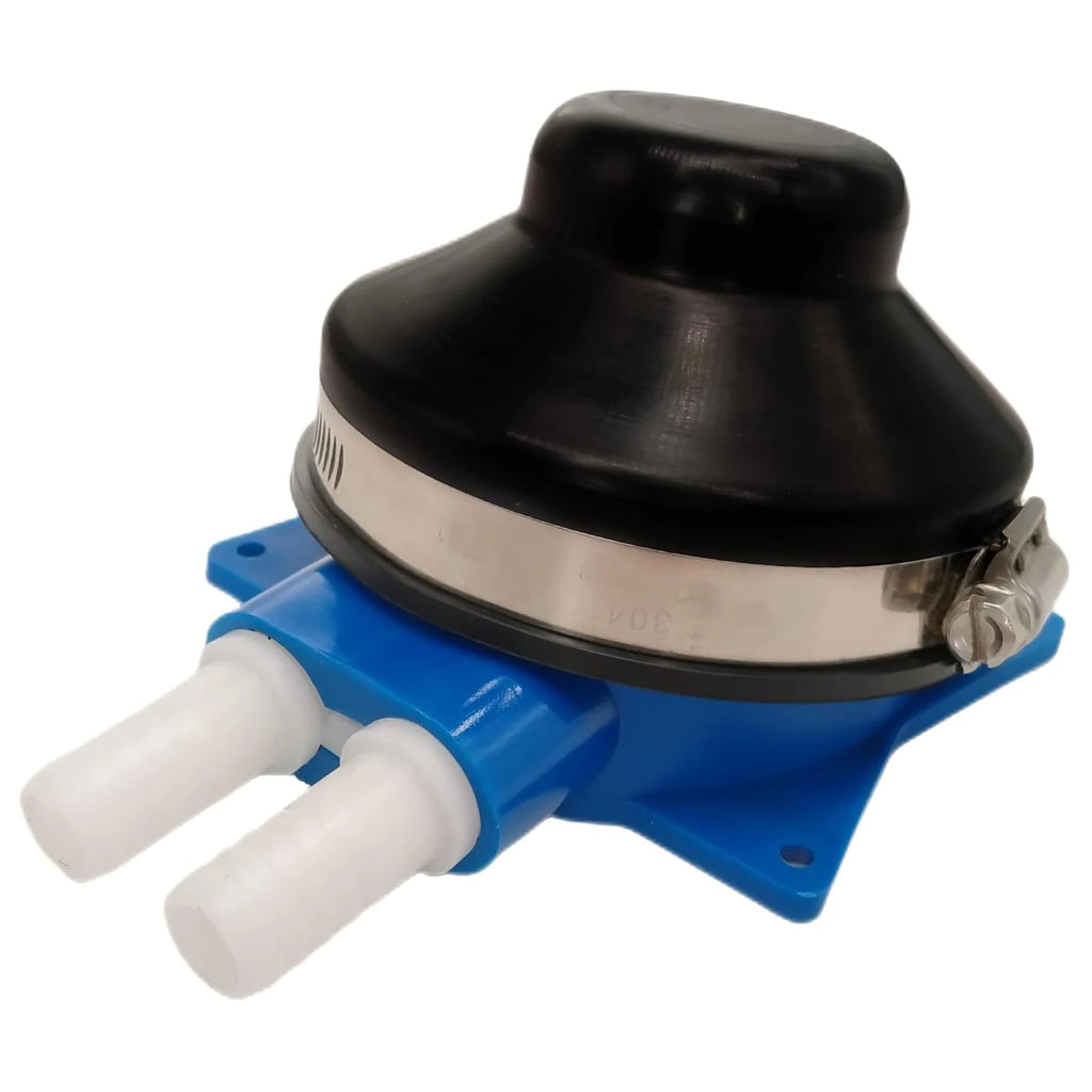 Marine Foot Water Pump Suitable for 1/2" Flexible Hose Made Self-Priming for Marine RV Boat Bilge Galley Pump Toilet Wash Basin