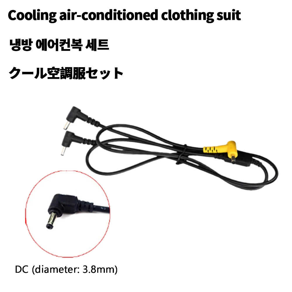 21v air conditioning clothes Cooling Fan Vest pants Heat Relief cooling clothing electric fan summer cooling clothing accessorie