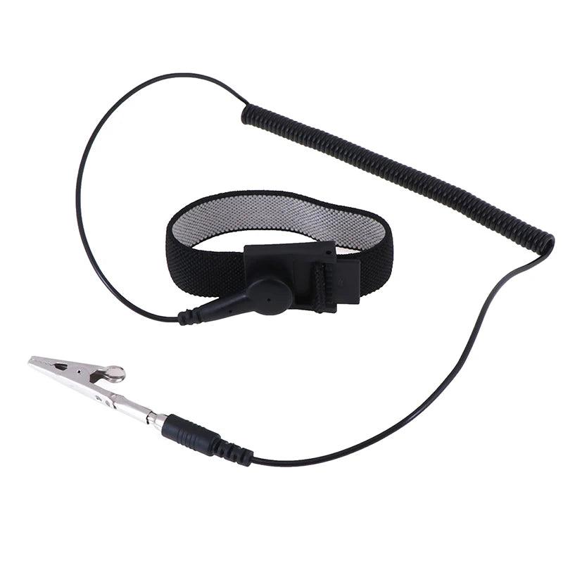 1PCS Adjustable anti-static esd strap antistatic grounding bracelet wrist band tool