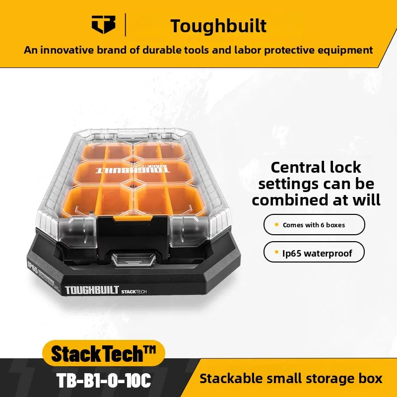 TOUGHBUILT  stackable box combination Punk industrial storage hard luggage