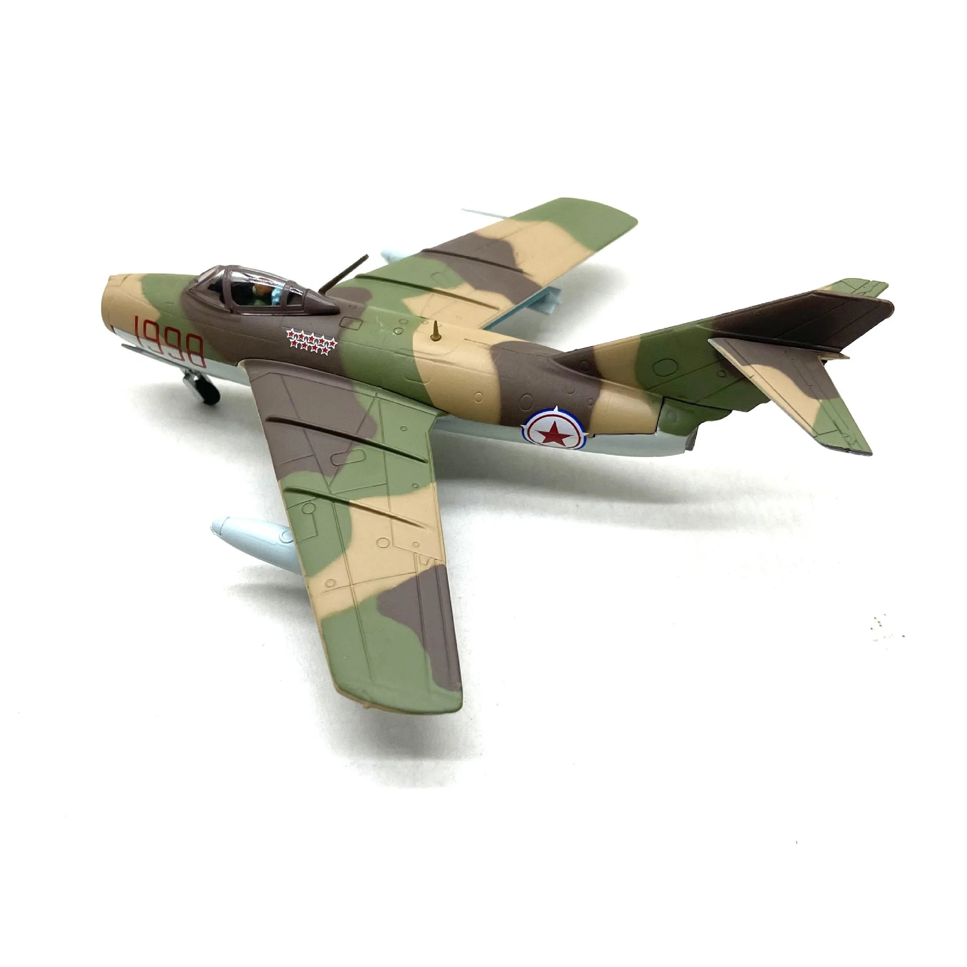 1:72 Scale Soviet MiG-15 Transonic Jet Fighter Metal Die-Cast Aircraft Model Toy Collector's Grade Display Piece