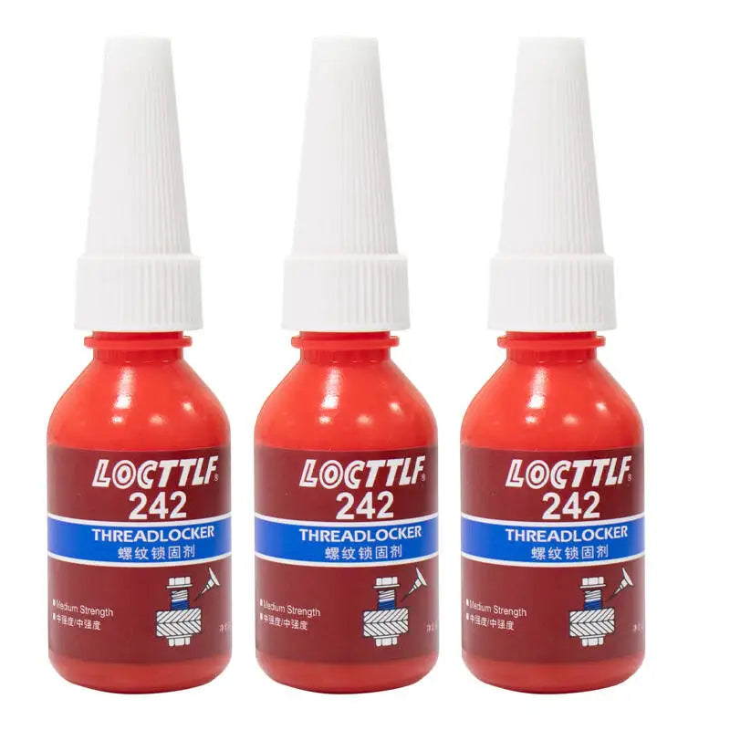 10ml Threadlocker 242 Blue Medium Strength Anaerobic Adhesive Anti-Rust Thread Lock & Seal For Hardware