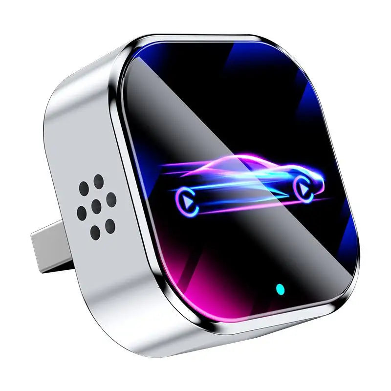 CarPlay Android Auto Adapter 2in1 5G WiFi Bluetooth Fast Connection Universal for Car Plug Play voice assistant