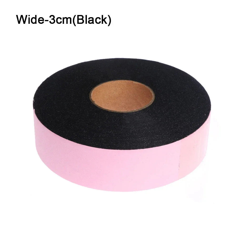 100 Meters Single-sided Adhesive Hem Tape Iron-on Clothes Sewing Turn Up Hem Non-woven Fabric Liner Width 1/2/3cm