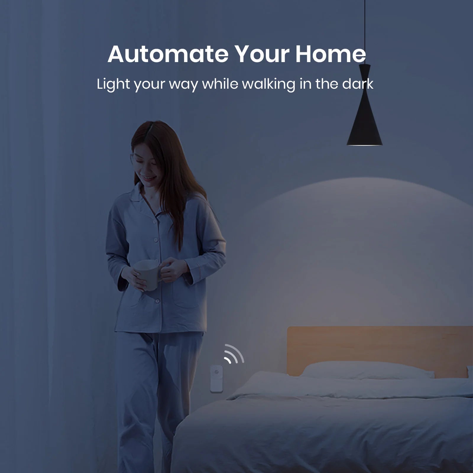BroadLink BLE Smart Sensor Kit - Radar Motion Sensor, Door Sensor, Temperature and Humidity Sensor for Smart Home