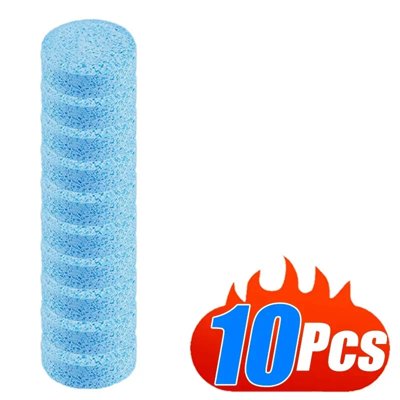 10/100Pcs Car Windshield Cleaner Car Effervescent Tablet Glass Water Solid Cleaner Windshield Spray Cleaner Car Wash Accessories