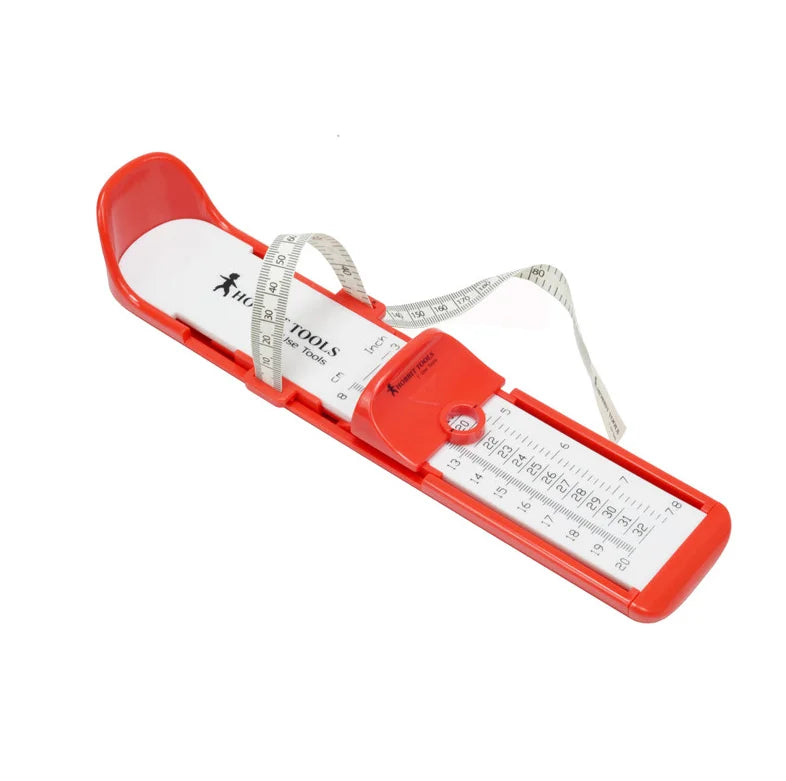 1pcs 0-30cm 18-48 Euro Size Professional Foot Measuring Gauge Children Adult Shoe Measure Tool Sizer Shoe Calculator for Choose