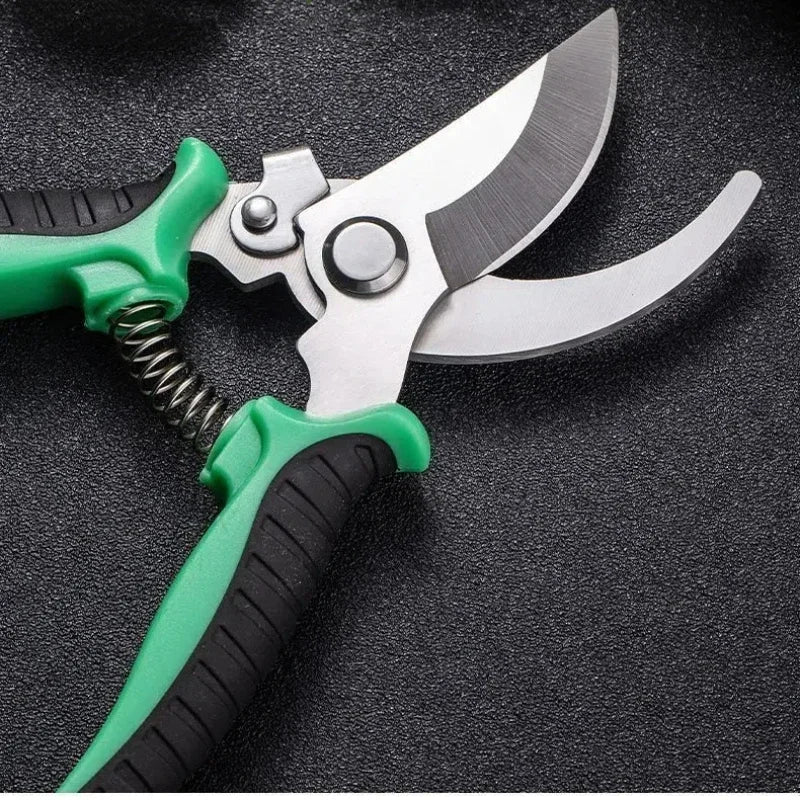 Proof Sharp Garden Trimming Scissors Professional Anti-slip Hand Pruners Fruit Trees Flowers Bushes Household Gardening Tools