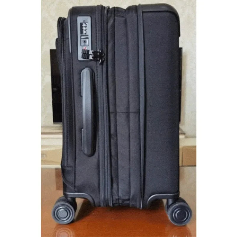20/24 Inch Travel Suitcase Trolley Case With Wheels Waterproof Wear-resistant Business Laptop Bag Rolling Luggage Boarding Box