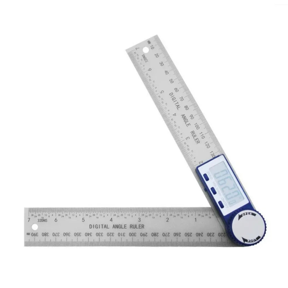 High Precision 2 in 1 Digital Angle Detector Scale Suitable for Woodworking Measurement Tools High Accuracy Mutifunction Tools