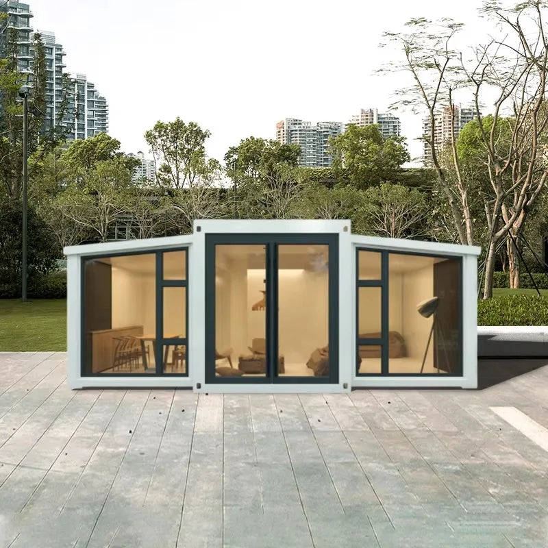 Expandable Container House Container Homes for Sale 2 Bedroom Prefab House Portable Tiny House Foldable Office Container