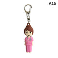 Ampoule Bottle Opener Keychain Syringe-Shaped Medication Vial Cutter Nurse Doctor Ampoule Bottle Breaker Aid Nurse Tool