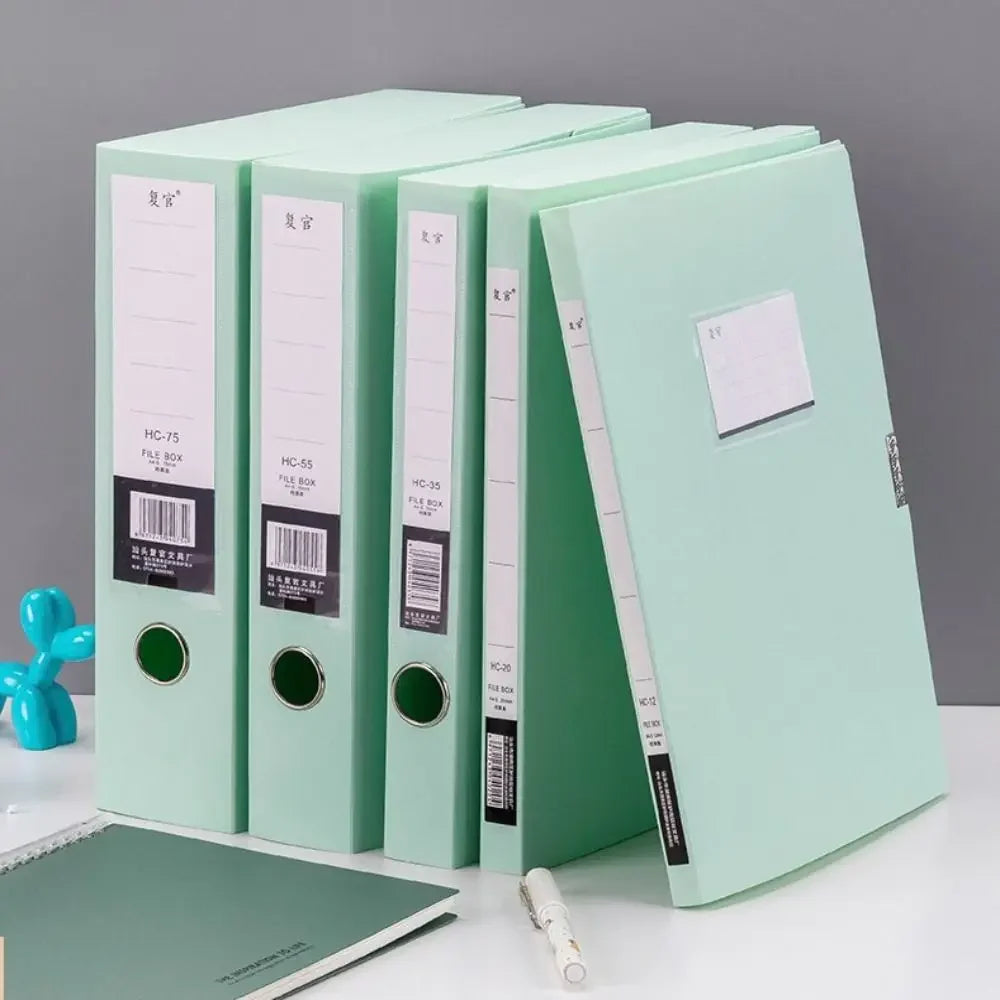 A4 File Folder Test Paper Bag Data Storage Bag Student Folder School Office Supplies Stationery Document File Box Desk Organizer