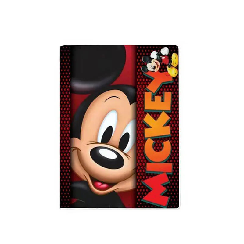 2023 Disney Mickey Minnie Mouse Travel Accessories Passport Cover Holder PU Leather Unisex ID Bank Card Holders Wedding Gifts