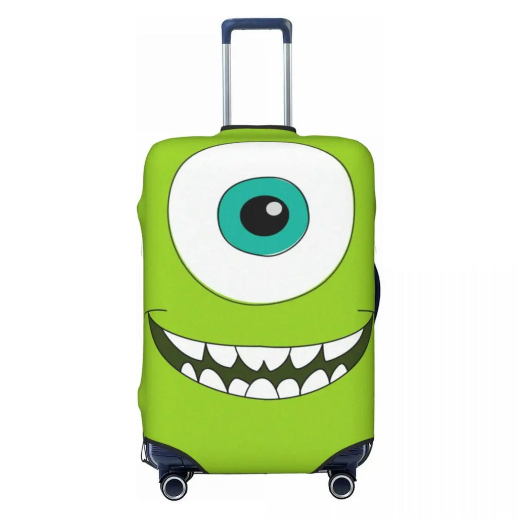 Custom M-Monsters Anime University Luggage Cover Cute Suitcase Protector Covers Suit For 18-32 inch