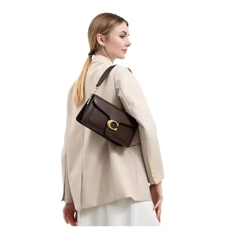 🔥Kou C Home New Tabby26 Dionysian Bag Classic Retro Diy Slung Shoulder Bag Lychee Fashion Handbag Crossbody Bags for Women Bags