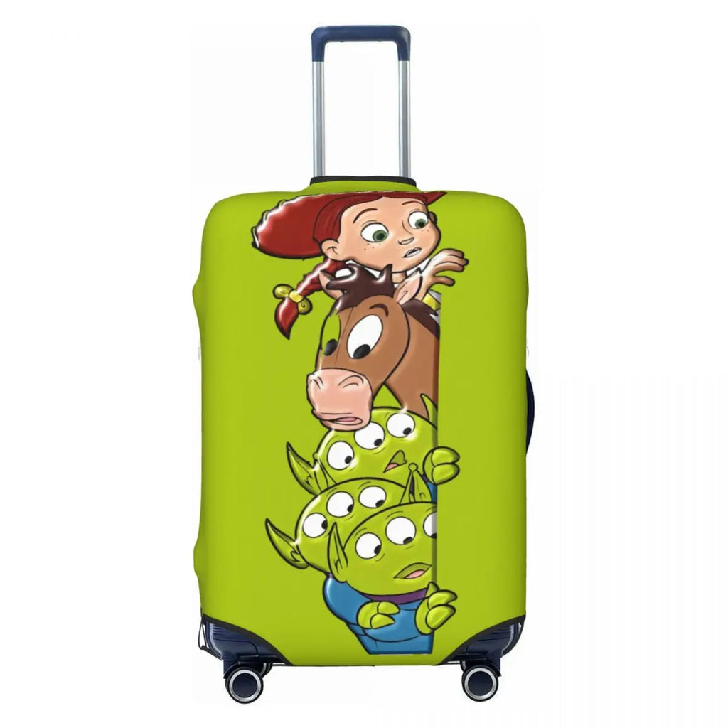 Custom T-Toy Cartoon S-Story Manga Luggage Cover Fashion Suitcase Protector Covers Suit For 18-32 inch