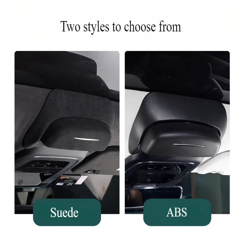 For ZEEKR 001/009 Car Glasses Case Sunglasses Protection Scratch-proof Storage Clip Car Roof Interior Modification Accessories