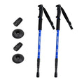 Aluminium Alloy Trekking Poles Ultralight Adjustable No Slip Nordic Walking Sticks Adult Hiking Canes Telescopic Alpenstocks