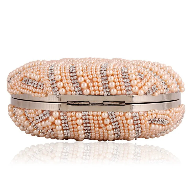 New Arrival Flower Crystal Wedding Bridal Clutch Purse Luxury Designer Women's Dinner Party Cocktail Handbags Diamond Bags