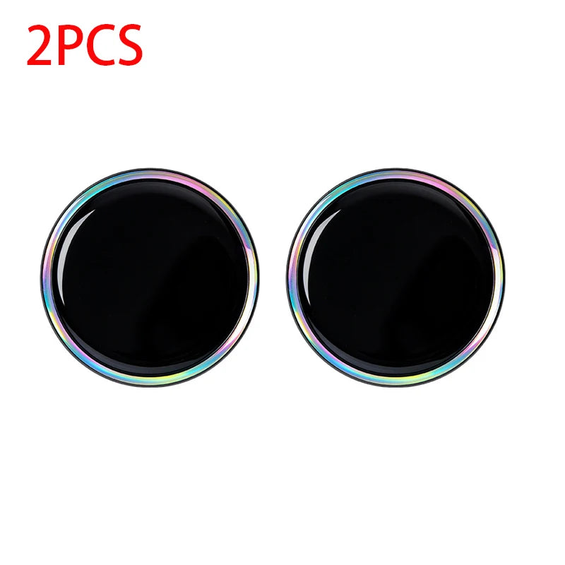 SEAMETAL 2pcs Car Water Cup Holder Mat Three-Layer Thickened Insert Car Cup Coaster Waterproof Universal Silicone Anti Slip Pad