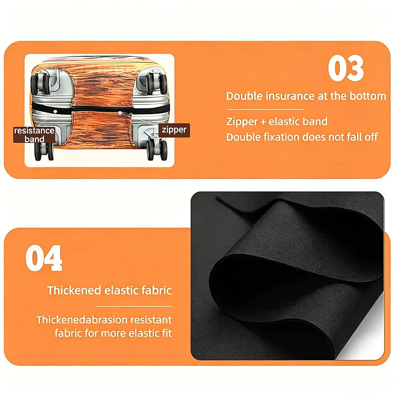 New Elastic Travel Suitcases Protector Cover Luggage Protector Cover for 18-32 Inch Travel Accessories XLXBHT01