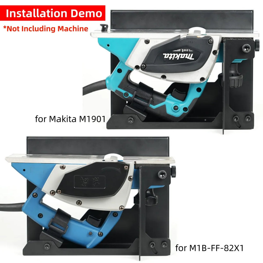 Bench Planer Bracket For Woodworking Electric Planer With Reverse Stand Turning Carpentry Planing Bracket Practical Steel Rack