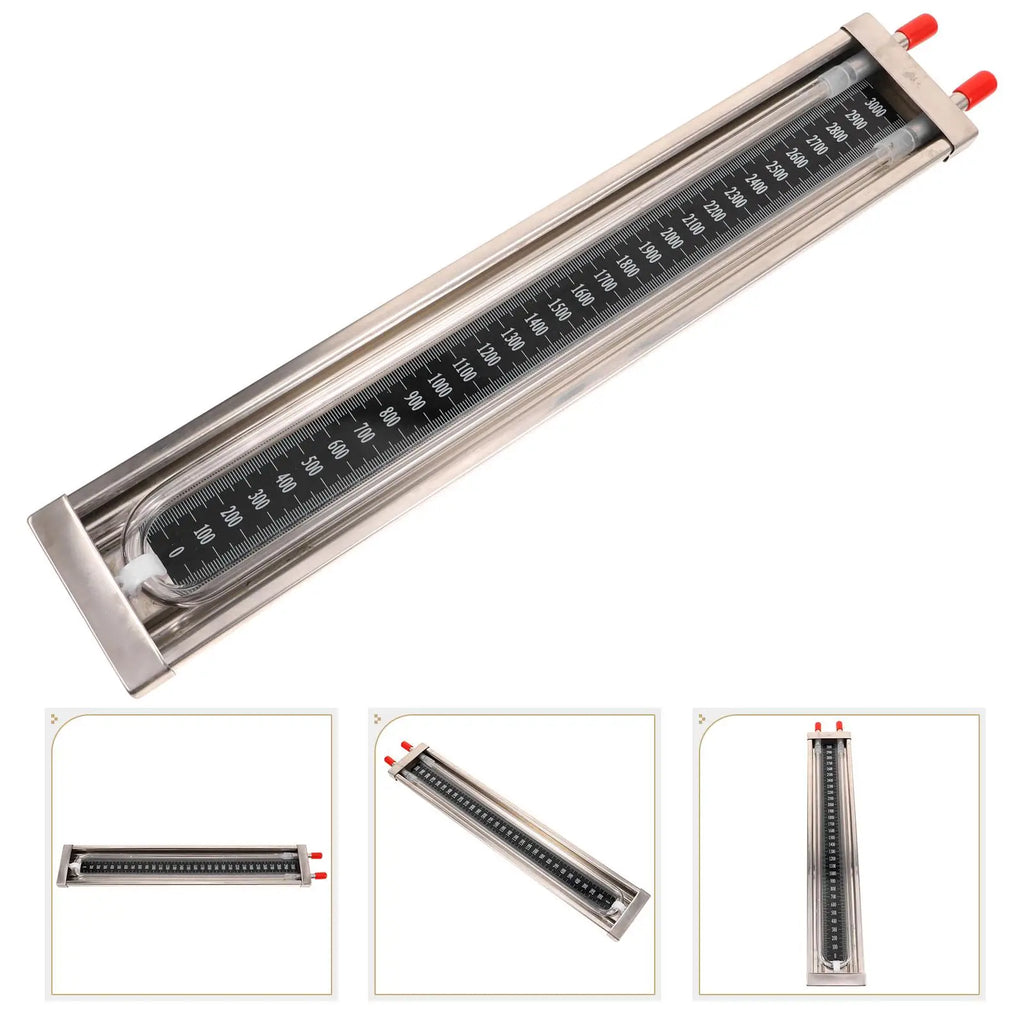 Pressure Gauge Water Column Manometer Tube Canoe Differential U-Shaped High Accuracy Sensor Vacuum Tester