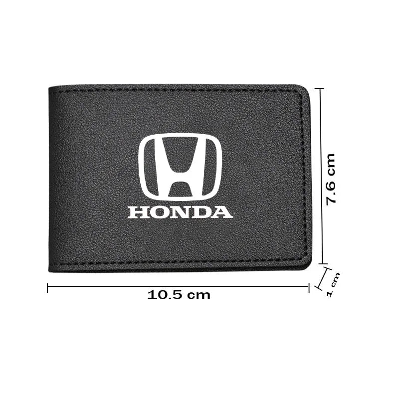 Car Wallet Card Holder Driver License Cover Driver License Bag For Honda Civic Accord Fit Jazz Pilot Odyssey City HR-V Passport