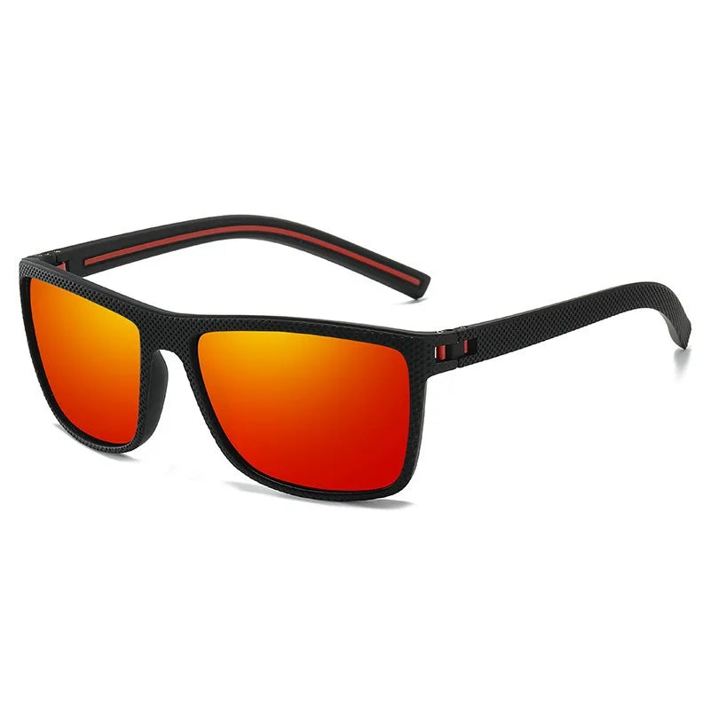 Eyewear Men Polarized Sunglasses Driving Outdoor UV Protective Square Large Frame Sun Glasses Sports Run Cycling Fishing T218