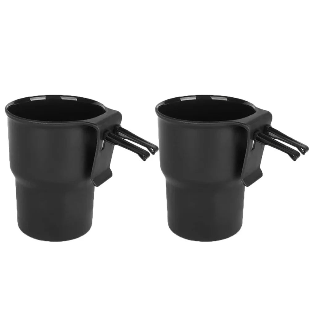 2PCS Multifunctional Car Water Cup Holder Mobile Phone Holder Beverage Holder Trash Can Air Outlet Chair Back Door Armrest Box