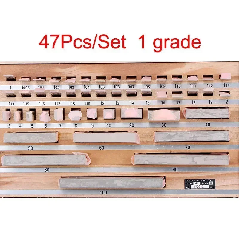 SHANHR Grade 0 Grade 1 Precision Inspection Block Gauge  Caliper Calibration Block Measuring Instruments