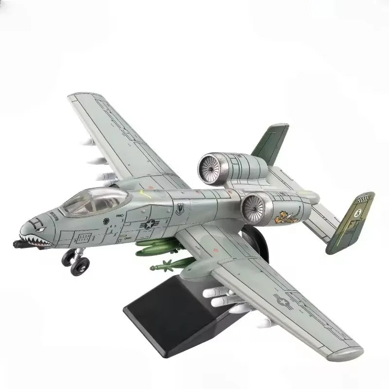1/72 A-10 Thunderbolt II Plastic Assembly DIY Model Building Block Toy A10 Puzzle Model Collected Boy Birthday Gift