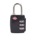 TSA 3 Digit Combination Lock Security Tool Anti-theft Lock Customs Password Lock Cabinet Locker Padlock