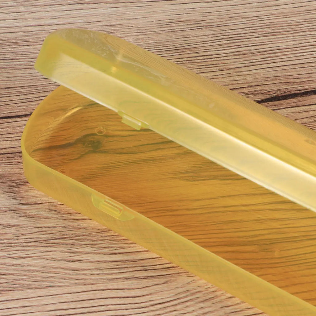 Green PP Toothbrush Case Holder Portable Anti-Bacterial for Traveling Camping Storage Organizer Toothbrush Case Holder