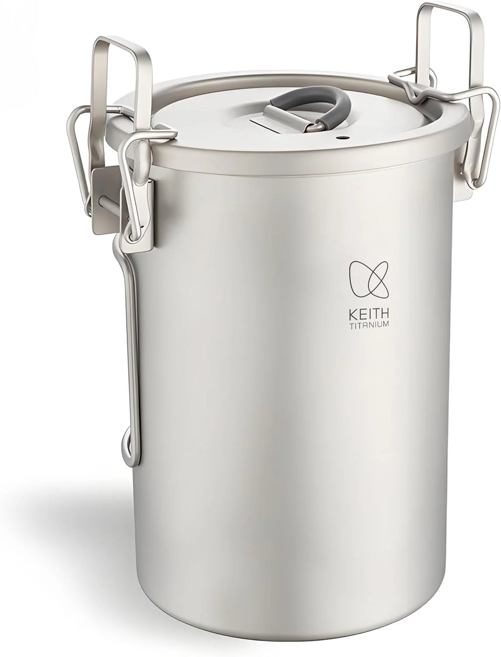 Keith Titanium Rice Cooker Outdoor Camping Cooking Light Weight Cookeware TI6300 Multifunctional  Pot 900ml for  Backpacking