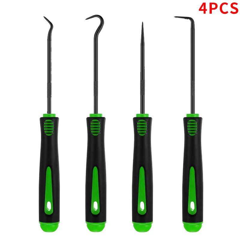 10/4Pcs Precision Pick and Hook Set, Car Auto Oil Seal/O-Ring Seal Gasket Pick Mini Precision Hooks Professional Puller Remover