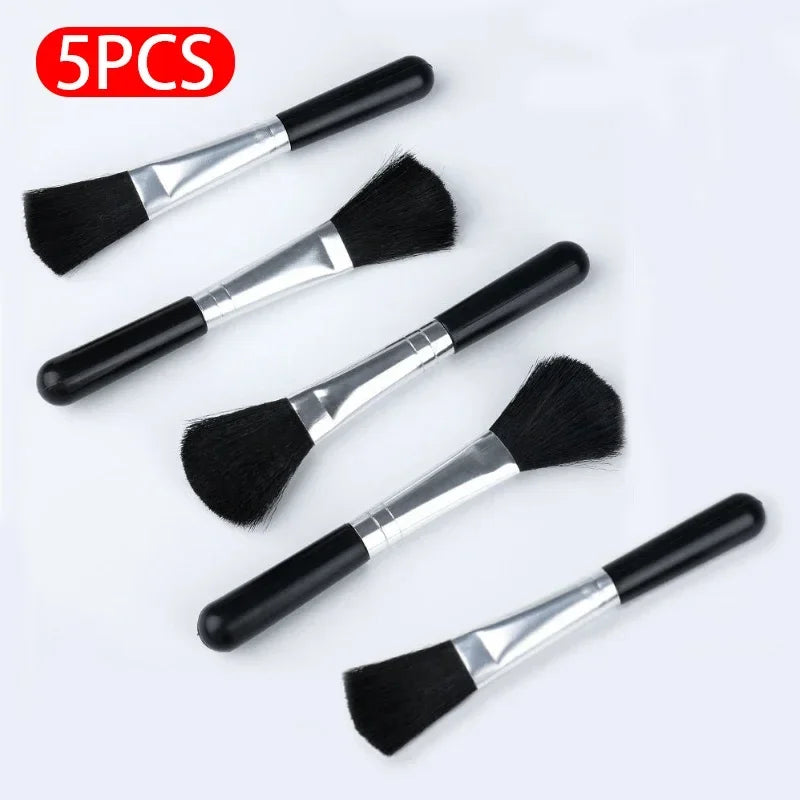 SEAMETAL 5pcs Car Wash Brush Detail Small Car Interior Cleaning Tools Air Conditioner Air Outlet Cleaning Brush Dust Duster