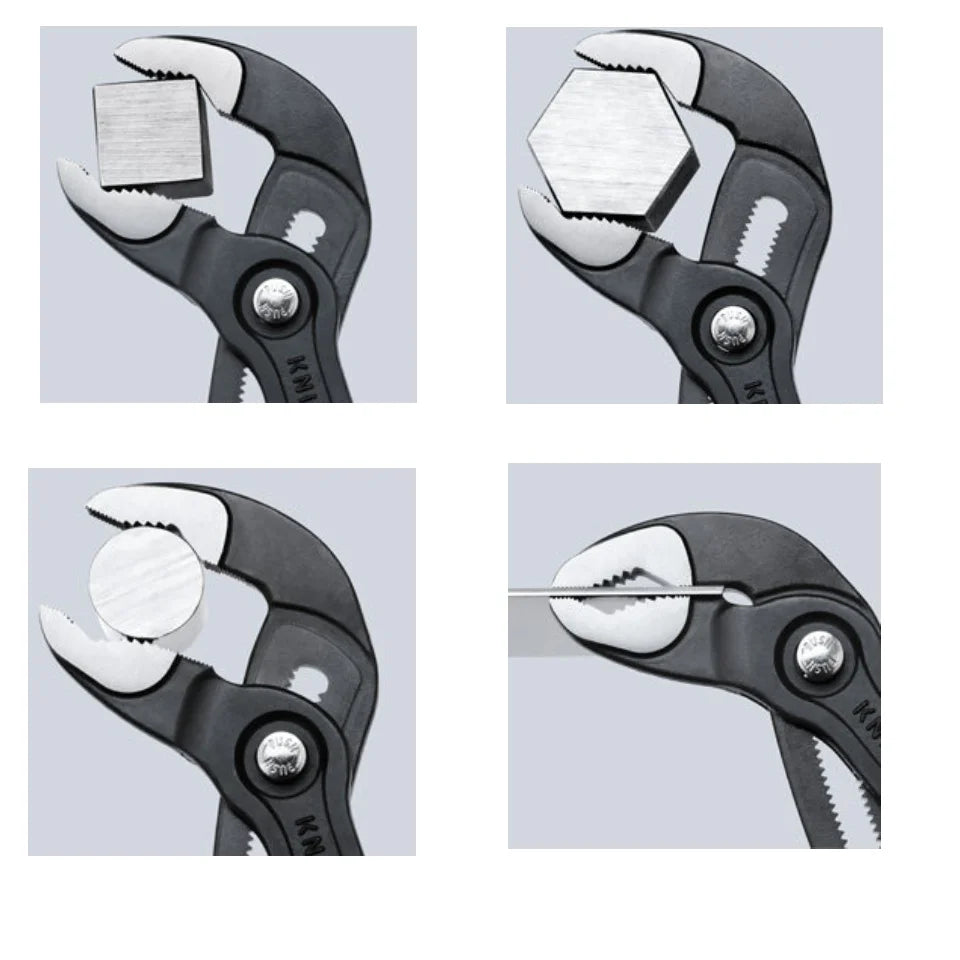 KNIPEX Cobra®8700180 8700250 Hitech Water Pump Pliers - 125mm to 560mm 8700125miniPliers