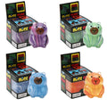 12pcs/Box TPR Maltose-Filled Swirl Capybara Squishy Toy Set, 4 Assorted Colors Slow Rising Stress Relief Fidget Blind Box