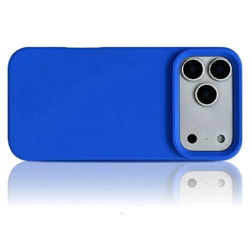 Luxury Original Silicone Case for iPhone 17 Air 16 15 14 13 12 Pro Max Plus 11 Shockproof Candy Official Liquid Soft Back Cover