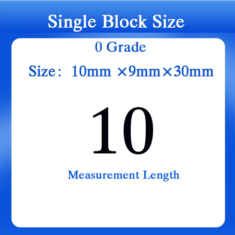 1pc,0.5mm-100mm Length,High Speed Steel Block Gauge,0 Grade,Tools for Micrometer and Caliper Inspection,Custom Gauge Available