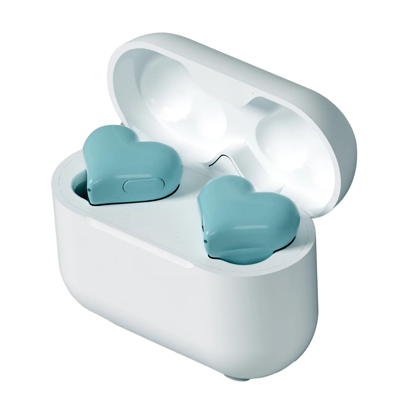 Fashion Love-shaped in-ear Bluetooth Headset Long Battery Life Noise Reduction Wireless Headset Gift