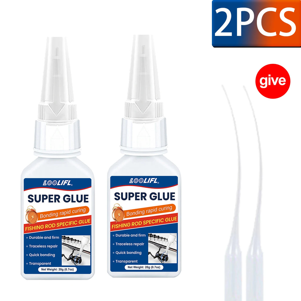 Super Glue extra strong 20g Universal Quick-drying Instant Cyanoacrylate Adhesive Leather RubberWood Metal Bond Liquid Glue Tool