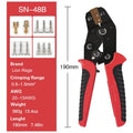 Crimping Plier SN-28B 48B 58B Dupont XH2.54 KF2510 SM 2.54 3.96 TAB 2.8/4.8/6.3 Plug type terminals Electrical Clamp Min Tools